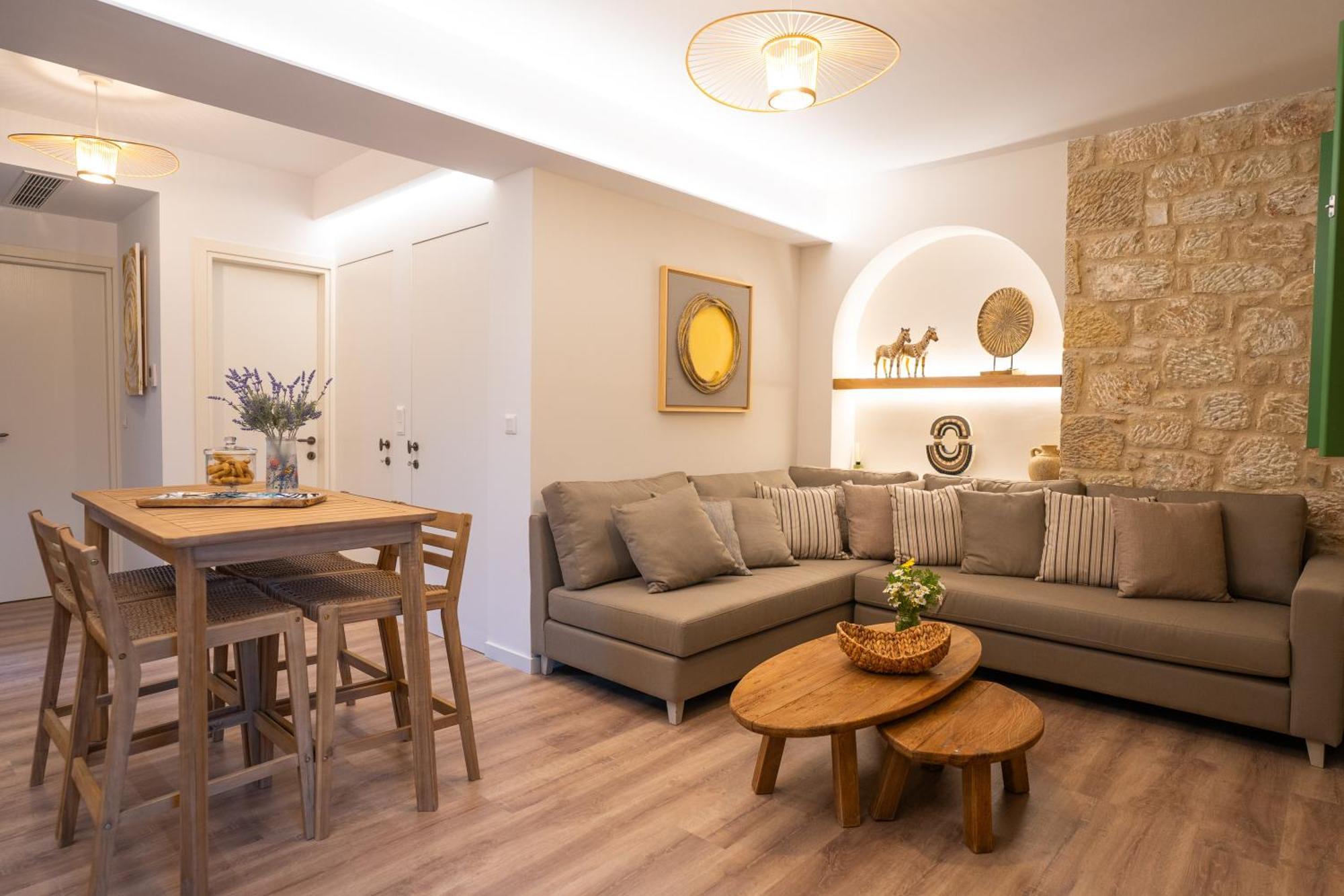 Olvio Suites Kardhamili Bagian luar foto